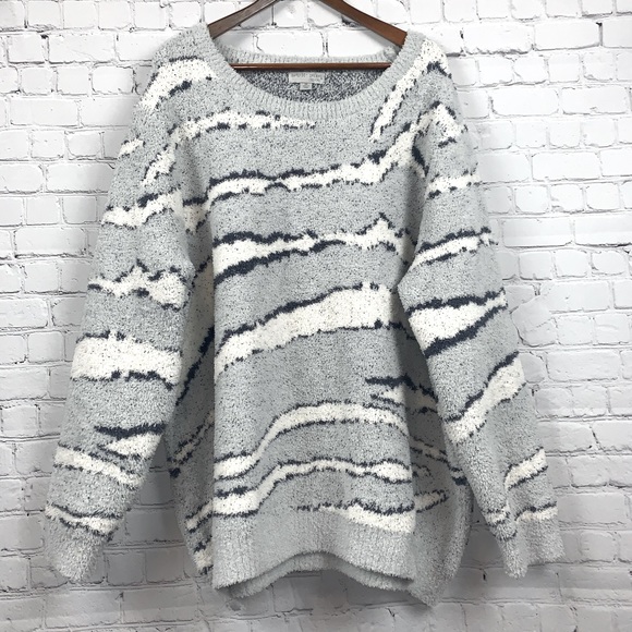 Barefoot Dreams CozyChic Seaside Crewneck Pullover (3X) - Picture 1 of 9